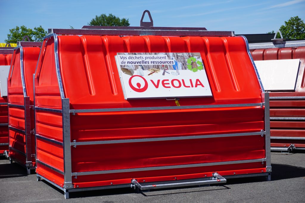 Contenant 10 m3 veolia